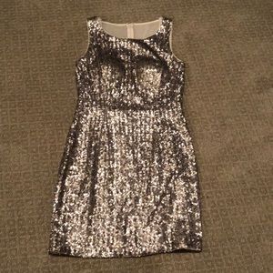 AQUA sequin dress